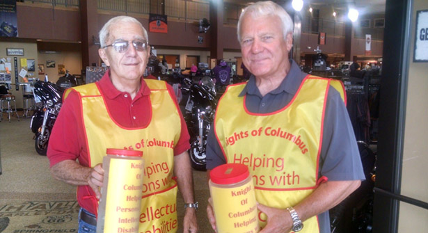 K oc C Council 16126 member participating in the ID Drive